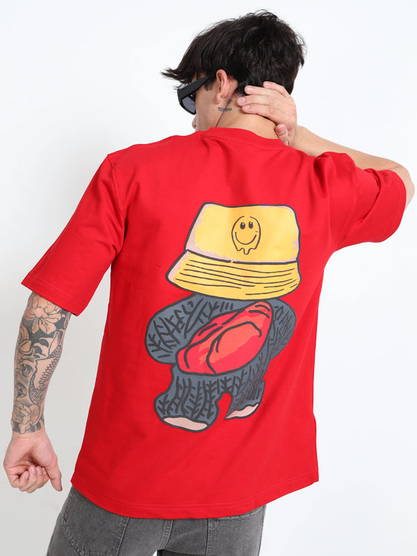 FENUCCI MAN PRINT T-SHIRT