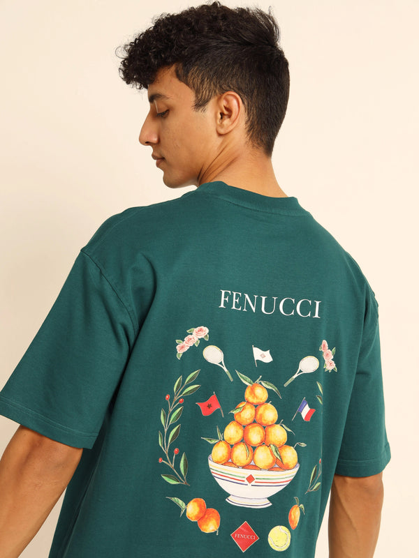 ORANGE BASKET T-SHIRT
